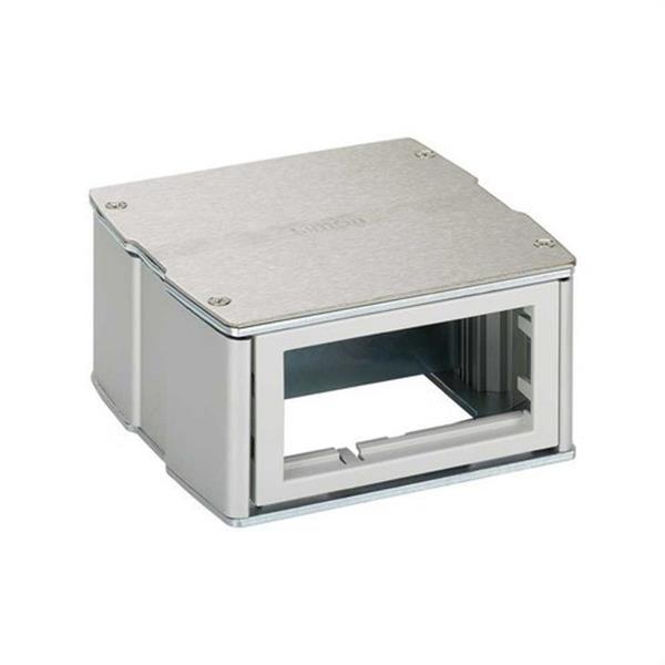 SIMON KT400/8 TORRETA ANTIVANDALICO K45 PARA 4 MECANISMOS ANODIZADO 