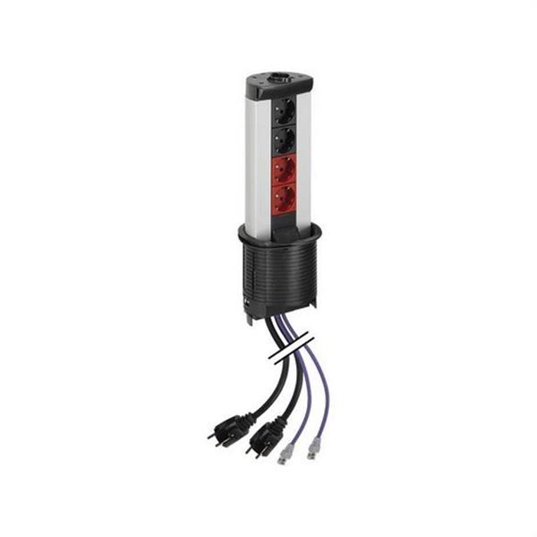 SIMON KTL216U Pack perfiles telescópicos TELEBLOCK SIMON K45 CAT6 UTP