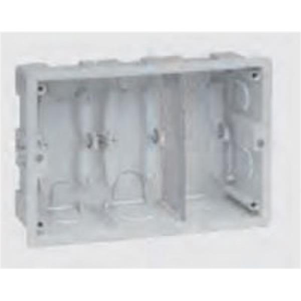SIMON SBM250 Cajetín de pared empotrable SIMON CIMA con 2 módulos sin marco
