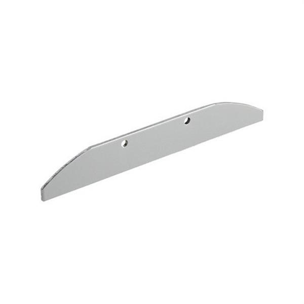 SIMON TFA904418/8 Tapa final metálica 130x18mm aluminio anodizado