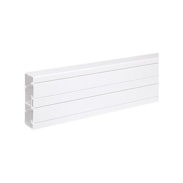 SIMON TK12122/9 Canal SIMON CANALIZACIÓN 160x55mm con 2 compartimentos PVC blanco nieve