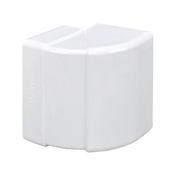 SIMON TKA102208/9 Angulo exterior variable SIMON CANALIZACIÓN 90x55mm blanco nieve
