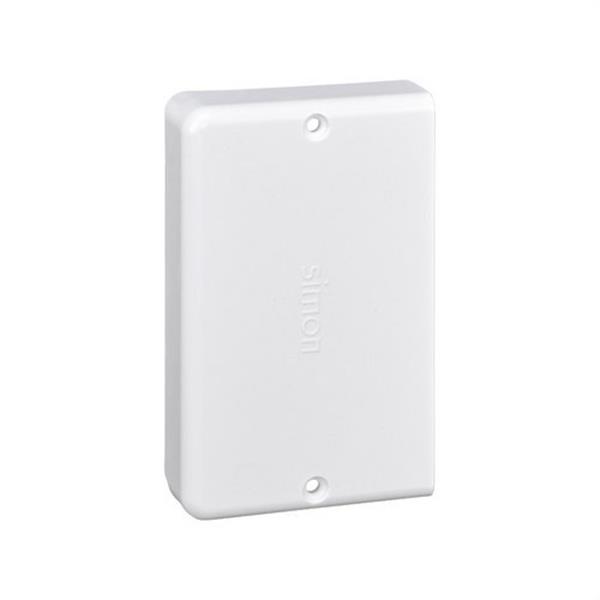 SIMON TKA905502/9 Tapa final SIMON CANALIZACIÓN para canal 90x55mm blanco nieve