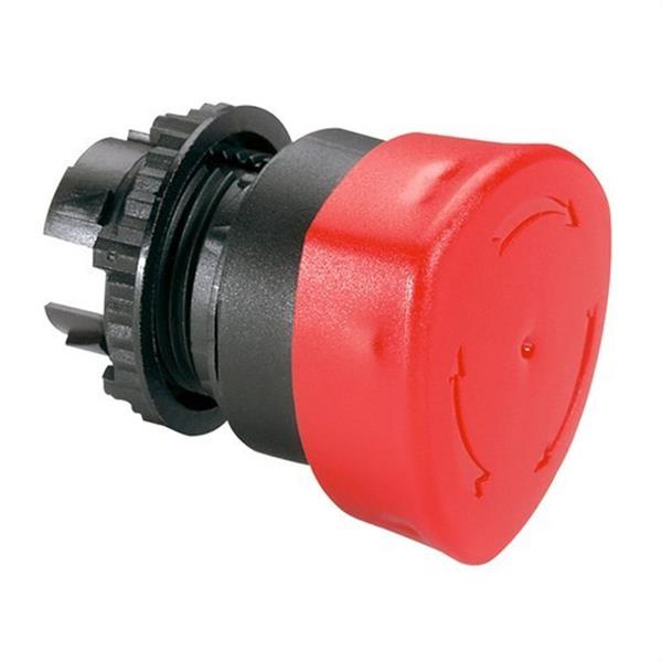 LEGRAND 023882 Cabeza pulsador seta diámetro 40 rojo pulsar / girar no luminoso