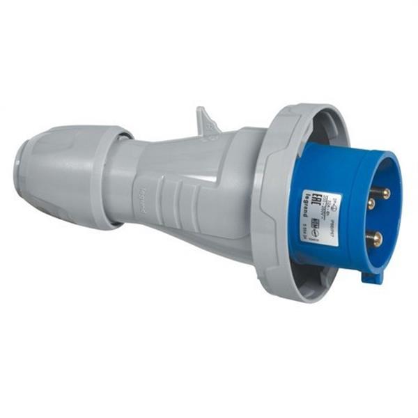 LEGRAND 555324 Clavija 16A 2P + TT 250V IP67