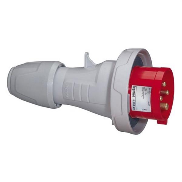 LEGRAND 555328 Clavija 16A 3P + TT 415V IP67