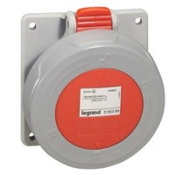 LEGRAND 555488 Base cuadrada 32A 3P + TT 415V IP67
