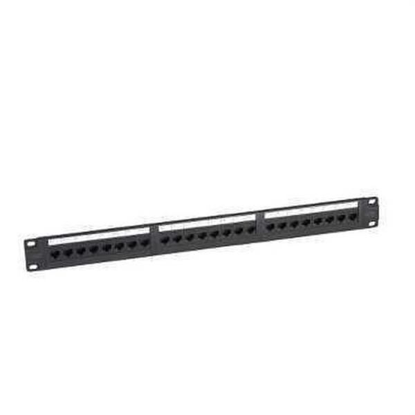 SCHNEIDER ELECTRIC DC6PP24UKY1U Panel 19" 1U con 24 RJ45 categoría 6 UTP KEYSTONE