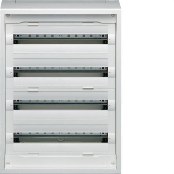 HAGER FD42DN Caja distribución superficie new VEGA D con 3 filas 96 módulos sin puerta