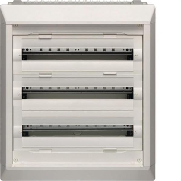 HAGER FU32DN Caja distribución empotrable VEGA-D con 3 filas 72 módulos sin puerta