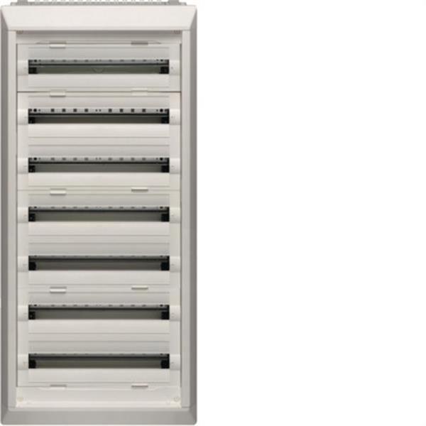 HAGER FU72DN Caja distribución empotrable VEGA-D con 7 filas 168 módulos sin puerta