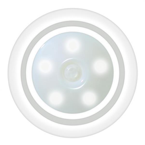 ORBIS OB135512 Luminaria led detector móvil techo/pared SPOTMAT 3AAA