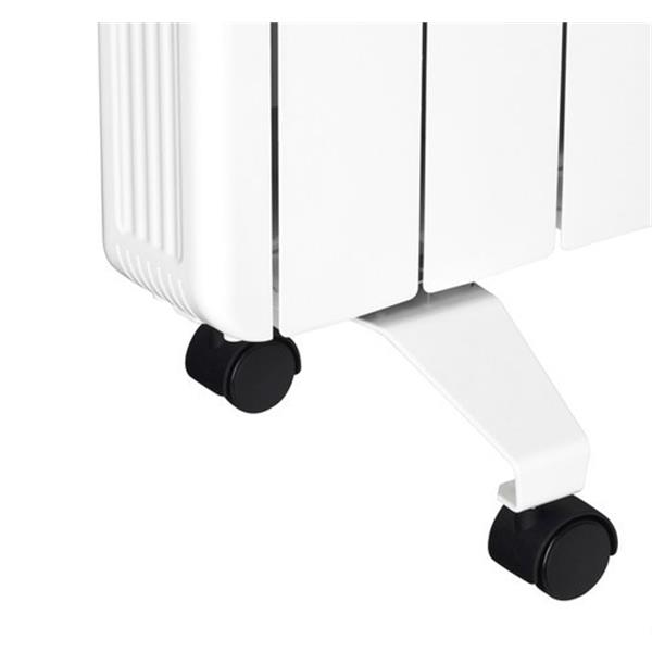 GABARRON 90300200 Soporte universal con rueda para emisor térmico en blanco