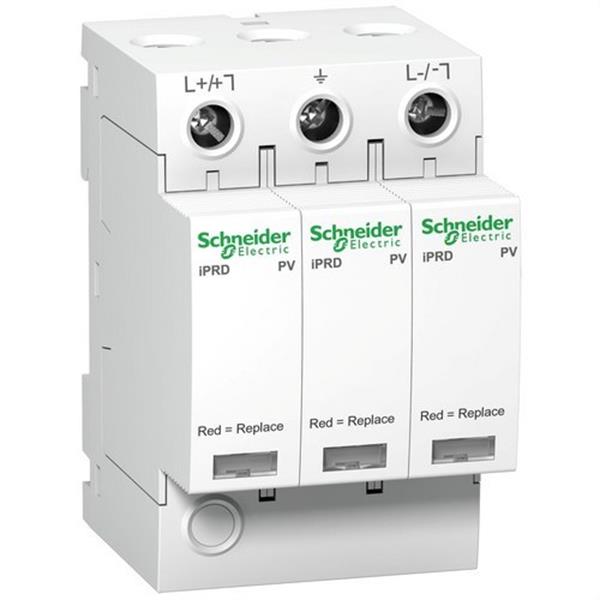 SCHNEIDER ELECTRIC A9L40271 Limitador sobretensión IPRD40R 40KA 600DC PV 2P