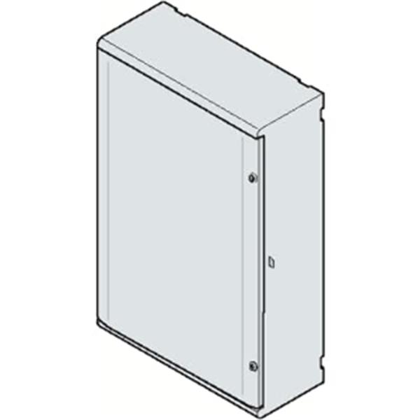 ABB 1SL0206A00 Armario de distribución GEMINI IP66 con puerta opaca tamaño 6 gris claro RAL 7035