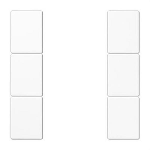 JUNG LS503TSAWW Juego teclas F50 KNX 3 fases Serie LS blanco alpino