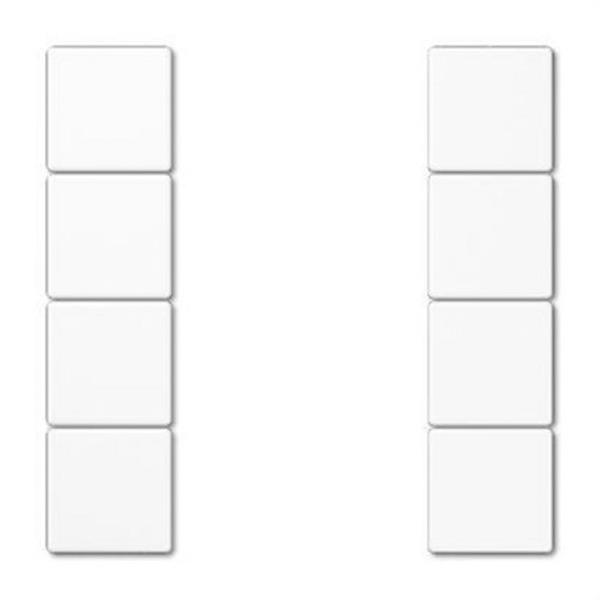 JUNG LS504TSAWW Juego teclas F50 KNX 4 fases Serie LS blanco alpino