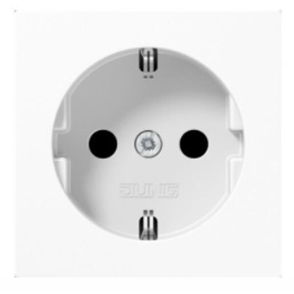 JUNG A1520KIPLWW Cazoleta base enchufe protección niños blanco