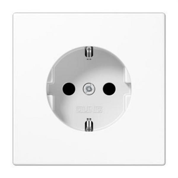 JUNG LS1520KIWW Enchufe SCHUKO® protección contacto LS blanco alpino