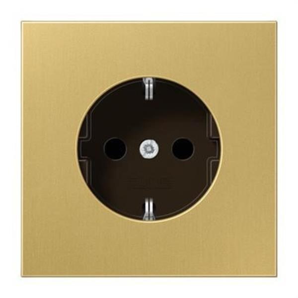 JUNG ME1520KIC Enchufe SCHUKO® protección contacto LS latón claro