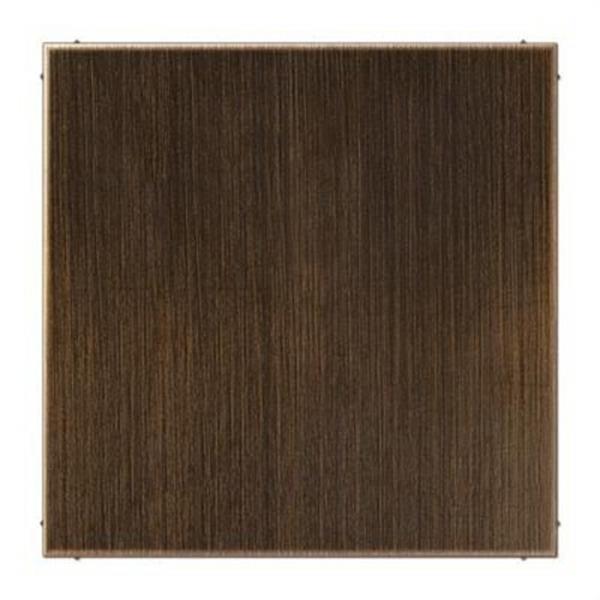 JUNG ME2994BAT Placa ciega presión latón antik