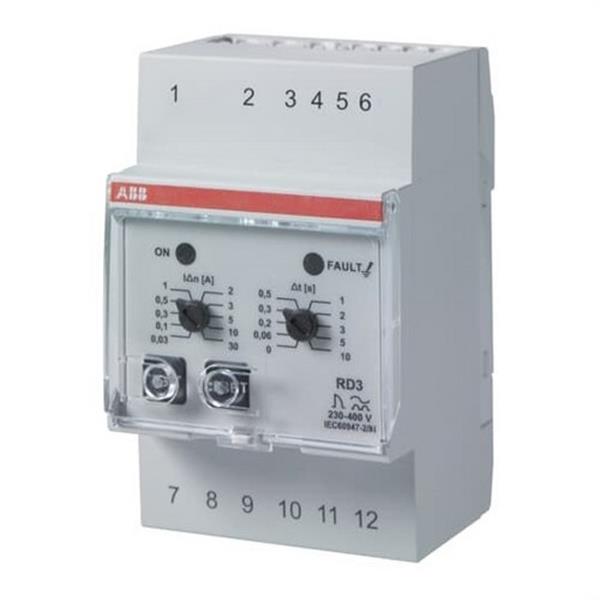 ABB 2CSJ202001R0002 Relé diferencial RD3 módulos 230-400 CA