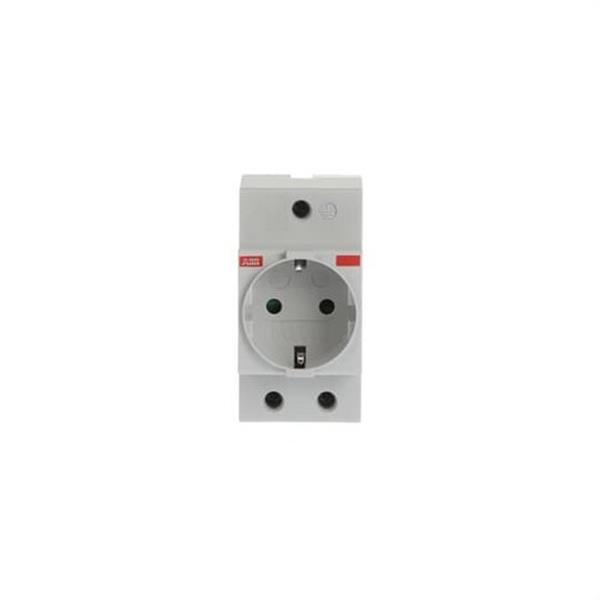 ABB 2CSM210000R0721 Base enchufe Schuko alemán M1175 con cubierta 250V 16A