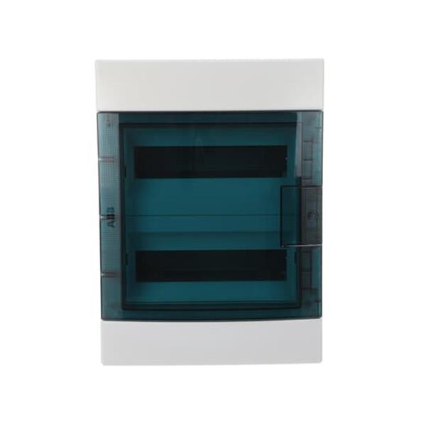 ABB 1SL1204A00 Caja de distribución con 24 módulos MISTRAL65 2 filas puerta transparente