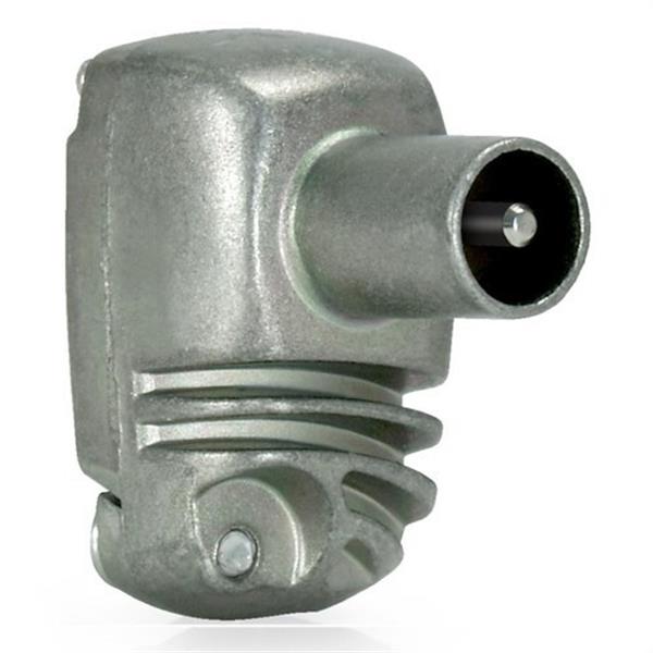TELEVES 413210 Conector PROEasyf CEI diámetro 9,5mm M acodado blindado