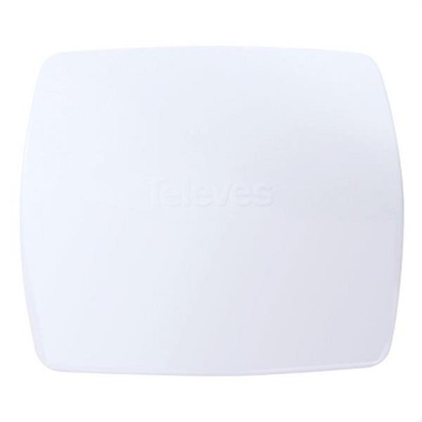 TELEVES 545510 Embellecedor para serie Mini 62x56x18mm blanco