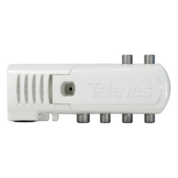 TELEVES 552940 Amplificador vivienda 4S+TV CEI 47 790MHz G16dB
