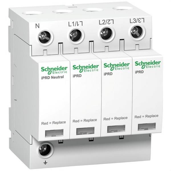 SCHNEIDER ELECTRIC A9L40600 LIMITADOR SOBRETENSIÓN IPRD40 40KA 350V 3P+N