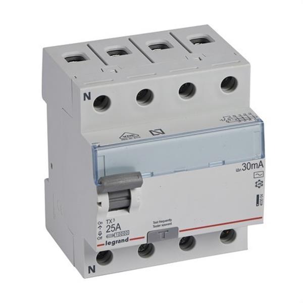 LEGRAND 403004 Diferencial TX3 4/25/30 corriente alterna