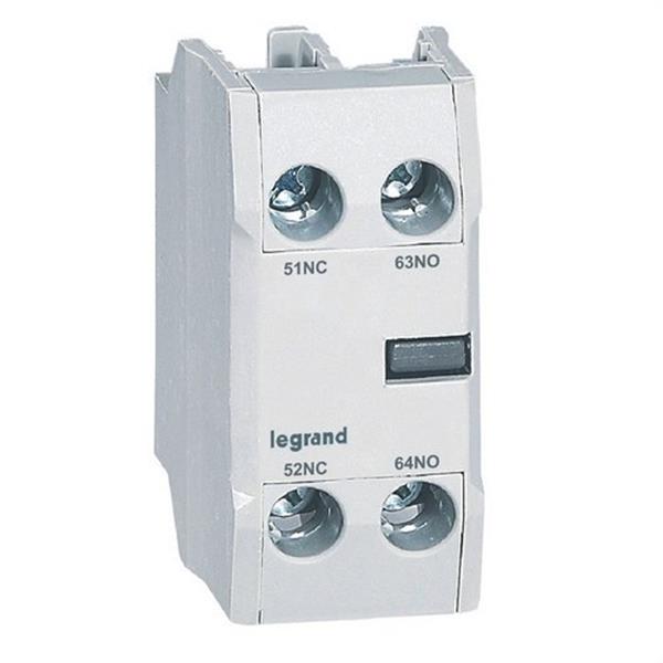 LEGRAND 416850 Contacto auxiliar frontal 1 contacto abierto + 1 contacto cerrado