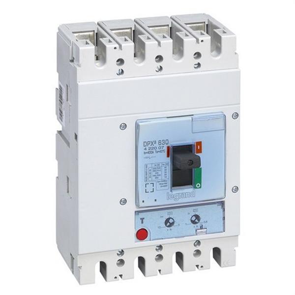 LEGRAND 422007 Interruptor automático magnetotérmico DPX3 630MT 4P 400A 36kA