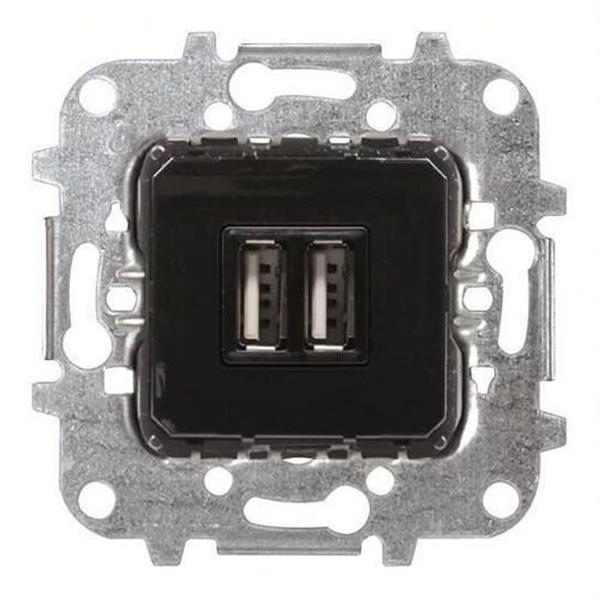 NIESSEN 8185 Toma cargador USB doble 2x750mA/5V Serie de lujo