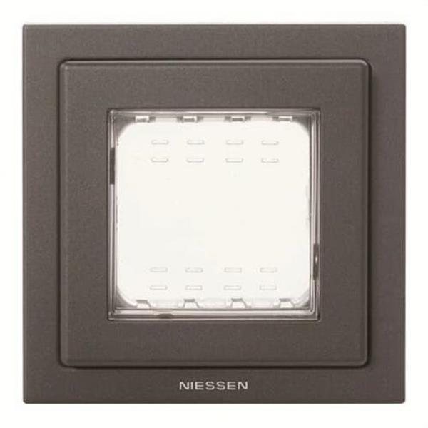 NIESSEN N3271 AN Marco IP55 2m Zenit antracita