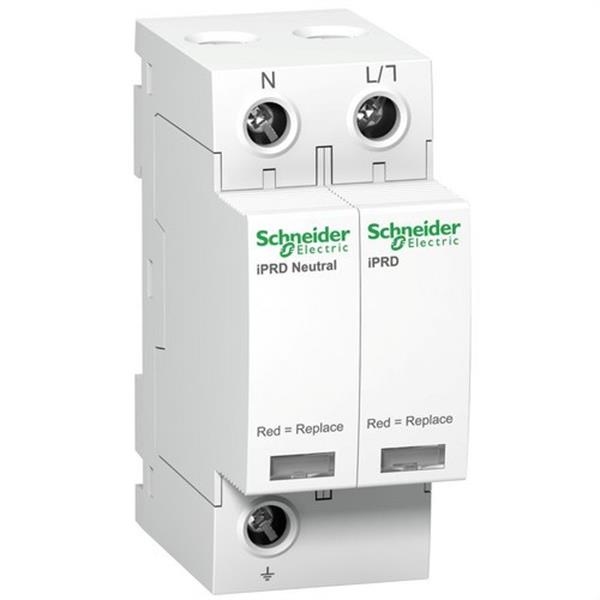 SCHNEIDER ELECTRIC A9L20500 Limitador sobretensión IPRD 20 20kA 350V 1P+N
