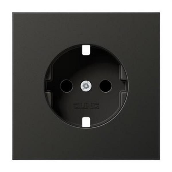 JUNG AL1520KIPLAN Cazoleta base enchufe protección niños antracita