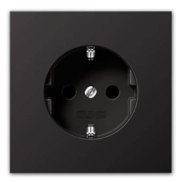 JUNG AL1520KIPLD Cazoleta base enchufe protección niños oscuro
