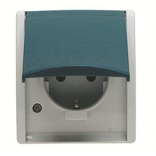 NIESSEN 3088 Base Schuko con tapa Ocean estanca de superficie IP44