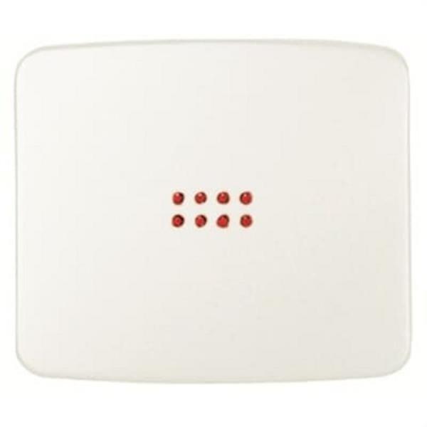 NIESSEN 8201.3 BA Tecla interruptor con visor Arco blanco alpino