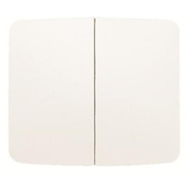 NIESSEN 8211 BA Tecla doble interruptor Arco blanco alpino
