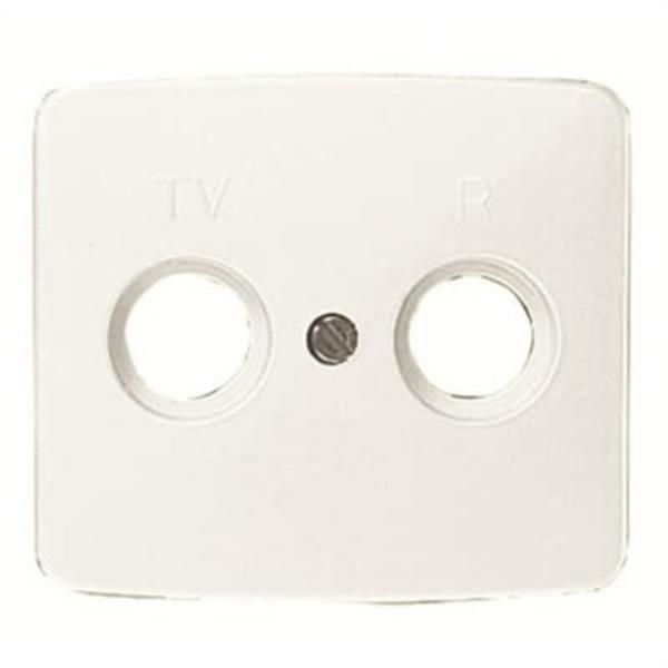 NIESSEN 8250 BA Tapa toma TV/R Arco blanco alpino