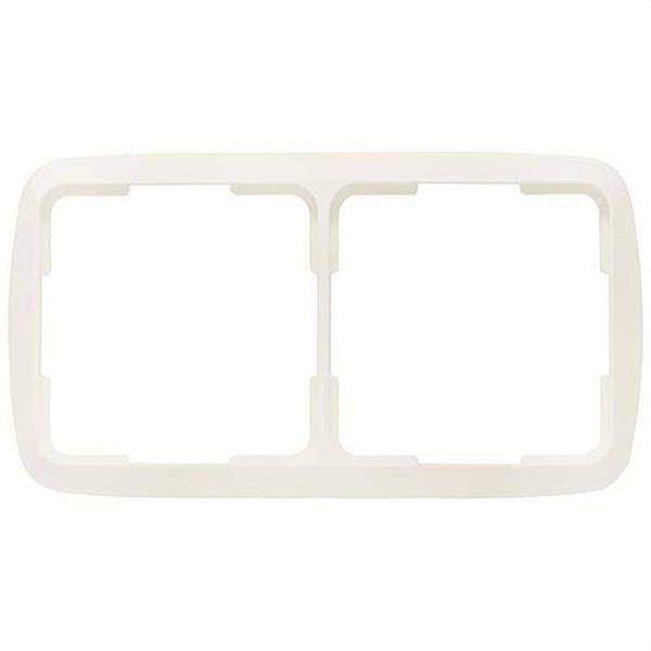 NIESSEN 8272 BA Marco de 2 elementos Arco Color blanco alpino