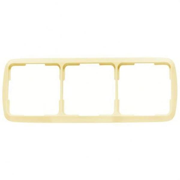 NIESSEN 8273 BM Marco de 3 elementos Arco Color blanco marfil
