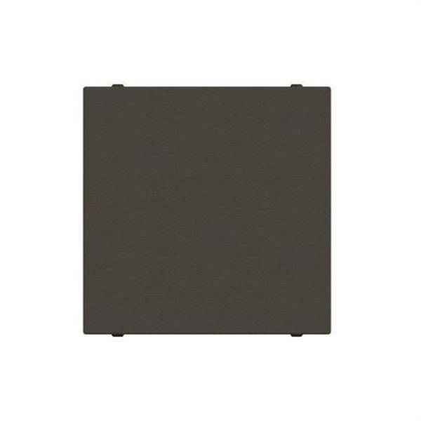NIESSEN N2200 AN Tapa ciega con 2 módulos Zenit antracita