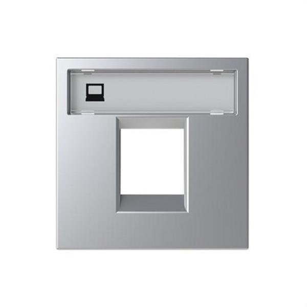 NIESSEN N2218.1 PL Tapa para 1 soporte Zenit plata
