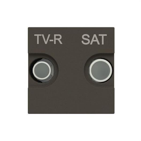 NIESSEN N2251.3 AN Toma TV-R/SAT única Zenit antracita