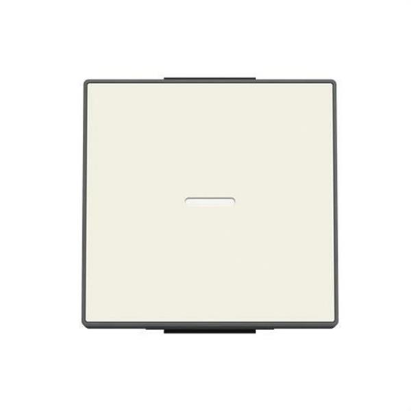 NIESSEN 8501.3 BL Tecla interruptor con visor Sky Niessen blanco